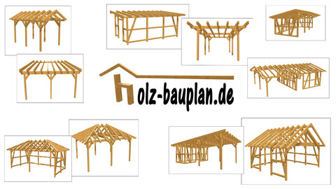 Holz-Bauplan.de - Baupläne für Carports